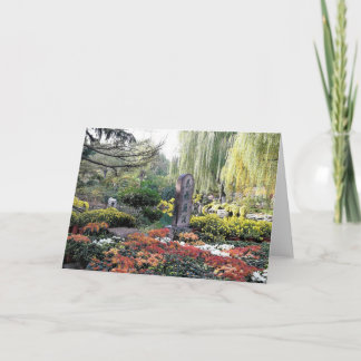Carte Jardin chinois