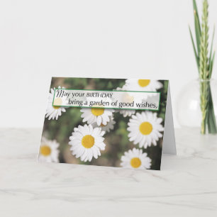 Carte Jardin Daisy