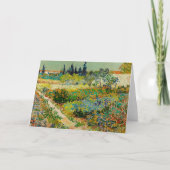 Carte Jardin d'Arles | Vincent van Gogh (Devant)