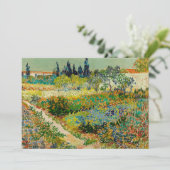 Carte Jardin d'Arles | Vincent van Gogh (Debout devant)