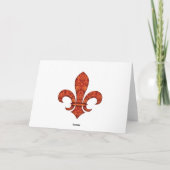 Carte Jardin de Crimson Fleur de lis (Dos)