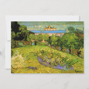 Carte Jardin de Daubigny par Vincent van Gogh, Le Jardin