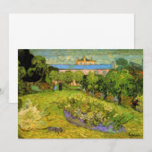 Carte Jardin de Daubigny par Vincent van Gogh, Le Jardin (Devant / Derrière)