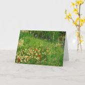 Carte Jardin de Daubigny par Vincent van Gogh, Le Jardin (Fleur jaune)