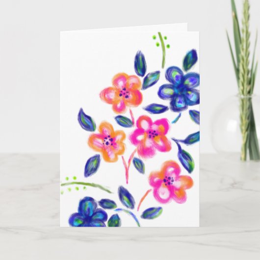 Carte Jardin de fleurs (Devant)