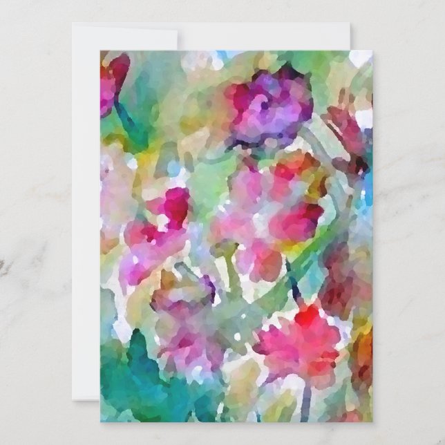 Carte Jardin de fleurs CricketDiane (Devant)