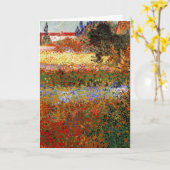 Carte Jardin de fleurs (F430) Van Gogh Art (Fleur jaune)