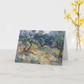 Carte Jardin de Gethsémani, Mont des Oliviers par van Go (Fleur jaune)