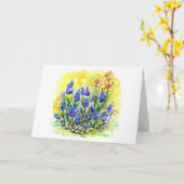Carte Jardin de Grape Hyacinth (Fleur jaune)