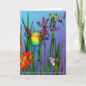 Carte Jardin de grenouille d'arbre (Devant)