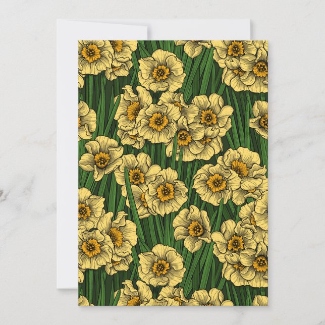 Carte Jardin de la jonquille (Devant)