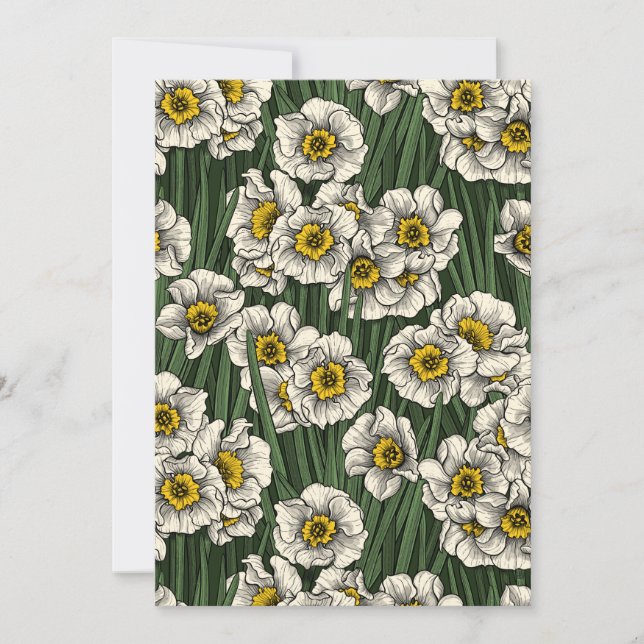Carte Jardin de la jonquille (Devant)
