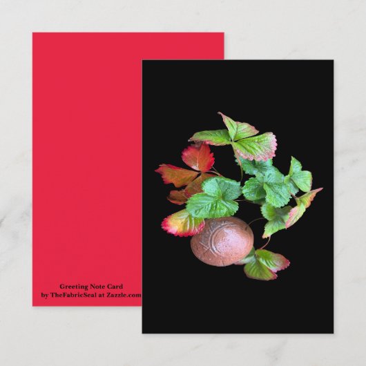 Carte Jardin de la saison des fraises (Devant / Derrière)