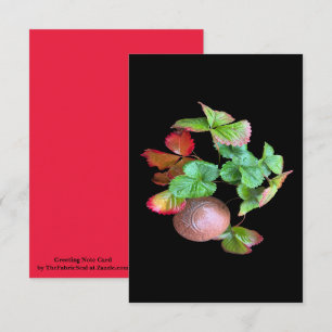 Carte Jardin de la saison des fraises