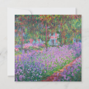 Carte Jardin de l'artiste à Giverny par Claude Monet