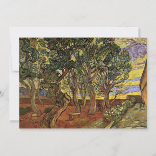 Carte Jardin de l'hôpital Saint-Paul par Vincent van Gog