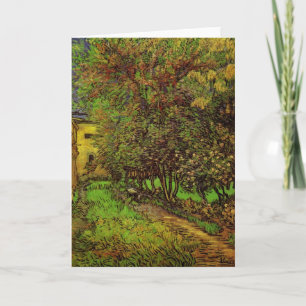 Carte Jardin de l'hôpital Saint-Paul par Vincent van Gog