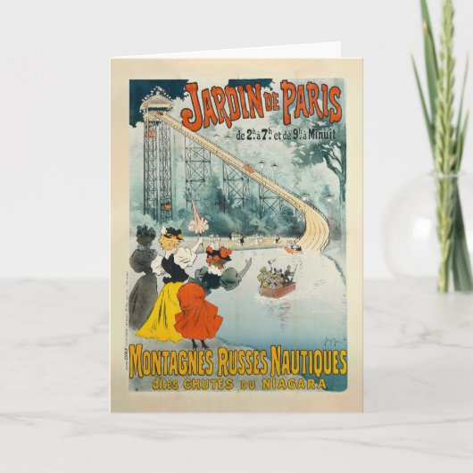 Carte Jardin de Paris | Georges Meunier (Devant)