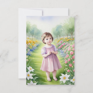 Carte Jardin de printemps