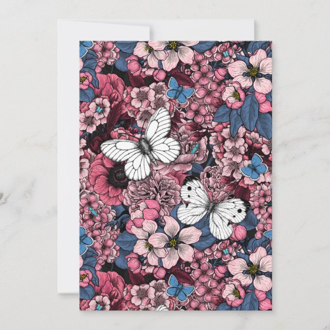 Carte Jardin de printemps (Devant)