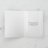 Carte jardin de printemps sympathique avec tulipes roses (Intérieur)