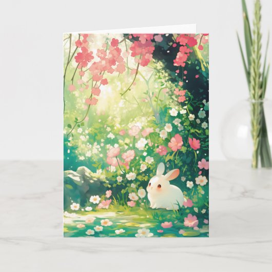Carte Jardin de Rêves de Bunny (Devant)