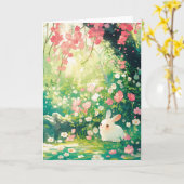 Carte Jardin de Rêves de Bunny (Fleur jaune)