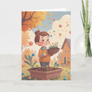 Carte Jardin de rêves en fleurs