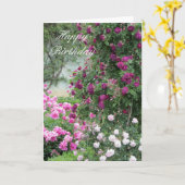 Carte Jardin de Roses (Fleur jaune)