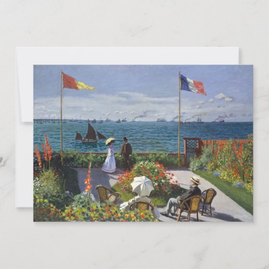 Carte Jardin de Sainte-Adresse | CLAUDE MONET (Devant)