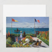 Carte Jardin de Sainte-Adresse | CLAUDE MONET (Devant / Derrière)