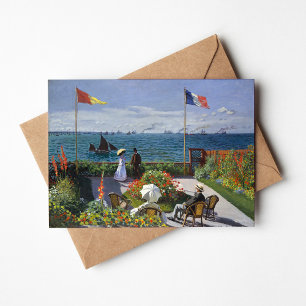 Carte Jardin de Sainte-Adresse   CLAUDE MONET