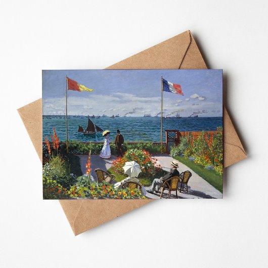 Carte Jardin de Sainte-Adresse | CLAUDE MONET