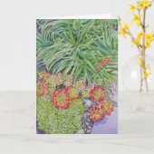 Carte Jardin de succulentes (Fleur jaune)