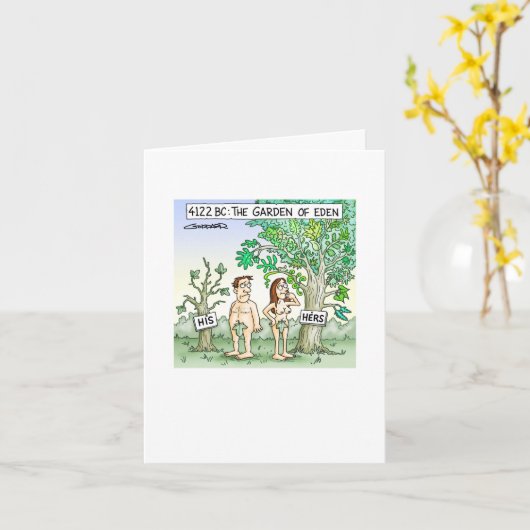 Carte Jardin d'Eden (Fleur jaune)