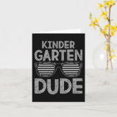 Carte Jardin d'enfants Mec Enseignants Étudiants Premier (Fleur jaune)