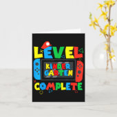 Carte Jardin D'Enfants Terminé Diplôme Dernier Jour De L (Fleur jaune)