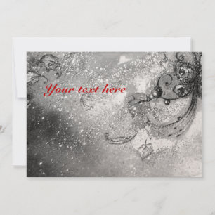 Carte JARDIN DES OMBRES PERDUES - BUTTERFLY PLANTE argen