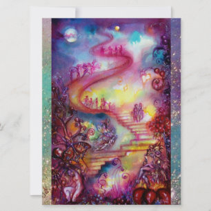 Carte JARDIN DES OMBRES PERDUES, ESCALIERS MYSTIQUES Ble