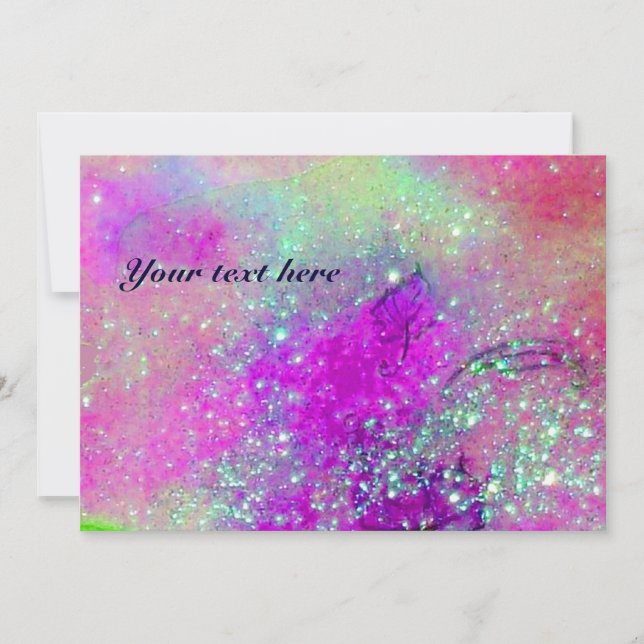 CARTE JARDIN DES OMBRES PERDUES, PLANTE MAGIQUE DE BOUTE (Devant)