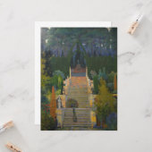 Carte Jardin d'État à Palma de Majorque (Devant/Arrière en situation)