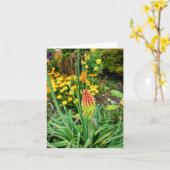 Carte Jardin d'été (Fleur jaune)