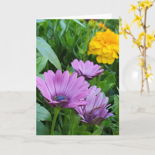 Carte Jardin d'été (Fleur jaune)