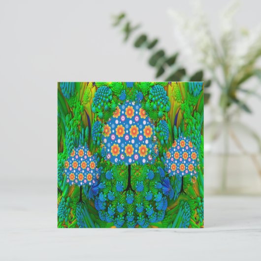 Carte Jardin d'été (Debout devant)