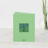 Carte Jardin d'été de rêve papillon (Dos)