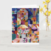 Carte Jardin du château, Paul Klee (Fleur jaune)