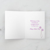 Carte Jardin du jour de mère (Intérieur)