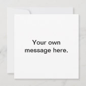 Carte Jardin en iris coloré (Dos)