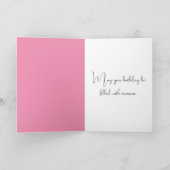 Carte Jardin Fleur sauvage d'été pour Anniversaire (Intérieur)