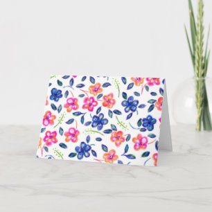 Carte Jardin fleuri